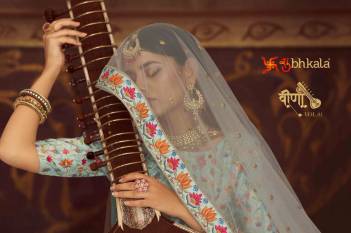 Veena Vol 1 By Shubhkala Designer Embroidered Partywear Lehenga Choli Collection